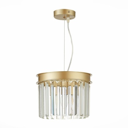 Suspension lamp ST LUCE. SL1624.203.01. Ercolano. 1x40 W, E14, 20x20x28 cm, Shampan-3
