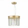 Suspension lamp ST LUCE. SL1624.203.01. Ercolano. 1x40 W, E14, 20x20x28 cm, Shampan