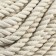 Cotton rope 10 mm (20 m) white, motor