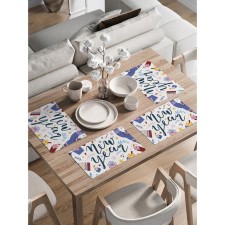 A set of napkins for setting the table 