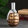 Piggy bank "Pomegranate" bronze, silver, 21 cm