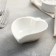 Strawberry saucer, 10.5 × 7.7 × 3 cm