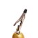 Namazu bell, with a metal clip "crocodile", brass