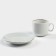 Tea pair of porcelain "Mokko", 220 ml, saucer d = 13.7 cm