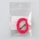 Hair elastic band with acrylic additional by element "Love", 4 cm