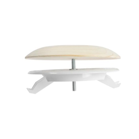 Anemostat Era 10dw Pine MS, D = 100 mm, for a bath and sauna, with spacer legs, pine color-3