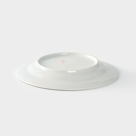 Plate "olives", d = 17.5 cm, white, porcelain-2
