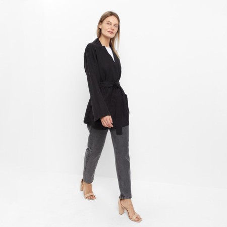 Women's jacket, black color, size 50-3