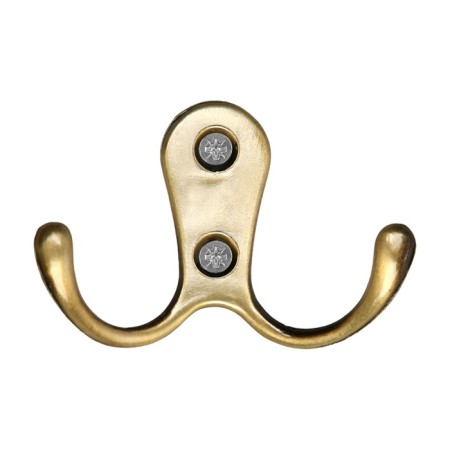 Hook furniture tundra TKD006, two -rod, bronze-2