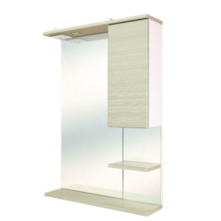 Mirror cabinet onika elite 60.01, olive color, right, with backlight