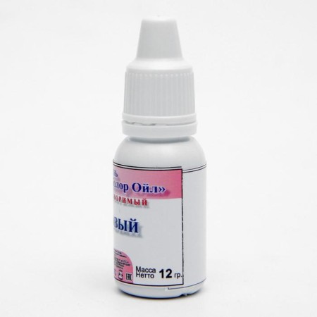 Gel fat -soluble dye "Mirrour Color Oil" Pink 12 g-1