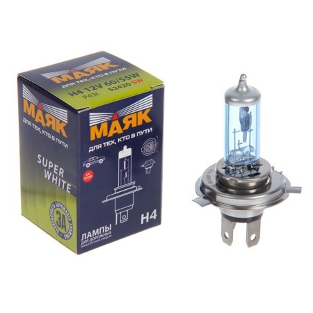 Lamp car lighthouse Super White, H4, 12 V, 60/55 W-1