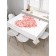 The tablecloth "Air Heart", rectangular, oxford, size 120x145 cm