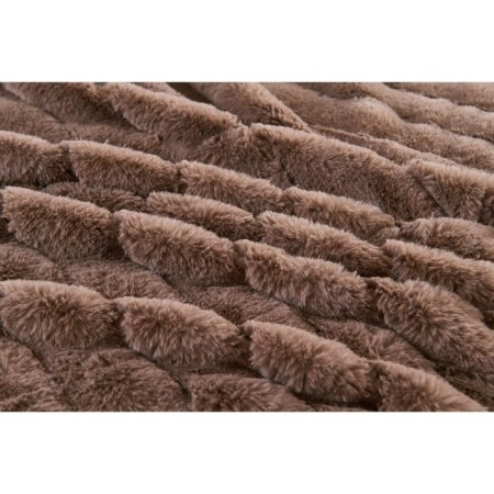 ANABALLY PLAD, size 220x240 cm, chocolate color-1