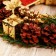New Year's Wreath D-22 cm "Balt, cones and gifts"
