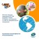 Pencils of 12 colors, children's, thickened, three -sided, bic kids evolution triangle, plastic, premium, cardboard packaging