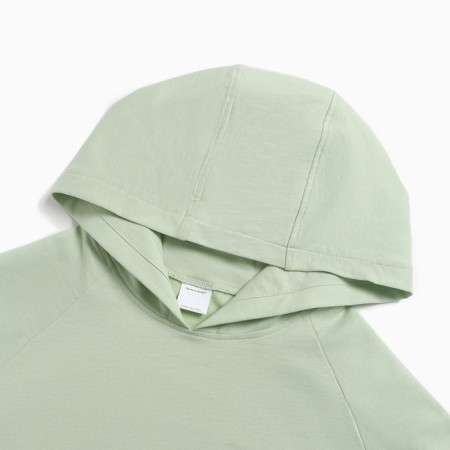 Women's costume (sweatshirt, trousers), pale green color, size 54-10