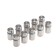Remote holder for plates, 12x20 mm, color matte nickel, set of 10 pcs.