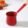 Turk Dolyana “Marble RED”, 400 ml, D = 8 cm, plastic handle, anti -stick coating, induction, red color