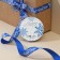 Decorative repression tape “Happy New Year!”, Blue, 2 cm × 5 m