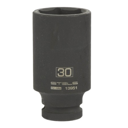 Shock head Stels 13951, 30 mm, 1/2 ", CRMO, hexagonal, elongated-1