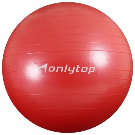 Fitball ONLYTOP, D = 65 cm, 900 g, anti -wings, red color red-2