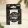 Christmas tree toy-chart "Be happy", d = 7.5 cm