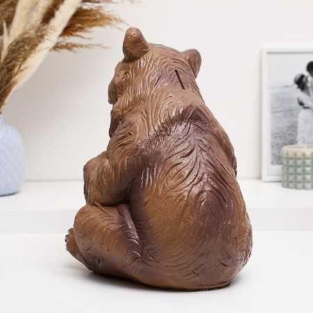 Piggy bank "Bear with a barrel" 27x24x28cm-2