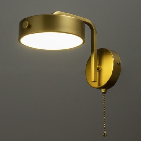Sconces with switch "Pianty" LED 12W 4000k gold 15x26x16cm-2
