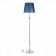 Floor lamp EVOLUCE. SLE1116-105-01. Balnea. 1x60 W, E27, 35x35x152 cm, chromium color