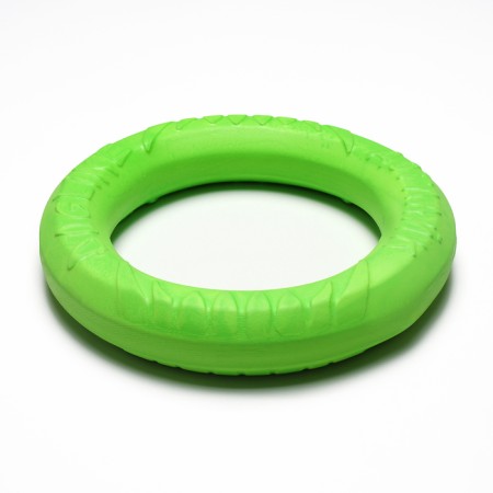 Ring "Loglyik" D-2611, 8-migrated, large, ⌀ 30.5 cm, green