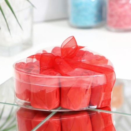 Soap roses, red, set of 9 pcs.-1