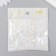 Decor for creativity plastic "rose" pearl set 20 pcs 0.5x1.2x1.2 cm