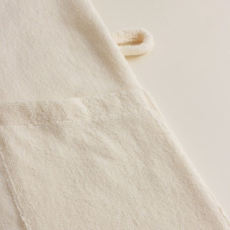 Tainted female bathrobe SL Home: Basic "Aivori", size M, 100% cotton, 420 g/m2-13