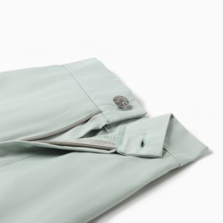 Юбка для девочки MINAKU: Jeans collection, цвет мятный, рост 140 см-5