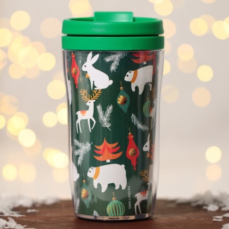 Thermostatic with the insert "New Year's animals", 250 ml-2