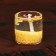 A set of gel candles “Happy New Year!”, 3 pcs, 2.5 x 2.5 cm