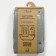 The bathroom curtains Dasch, Peva, Line, 180x200 cm, gray