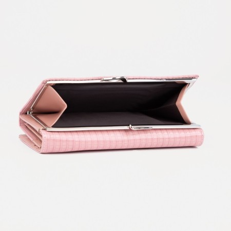 Women's wallet on magnets, powder color-2
