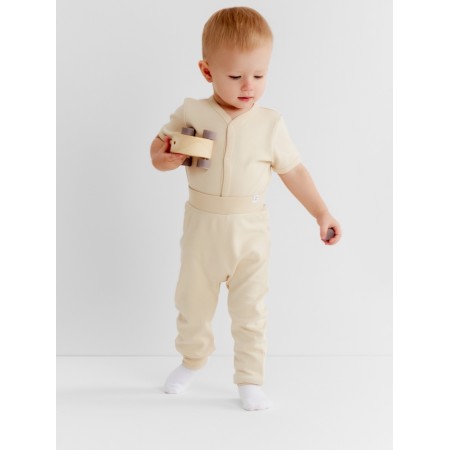 Pants children's minku "Nature", beige color, height 68-74 cm-7