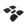 Pile rug for Hyundai Elantra, 2006-2011, black