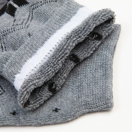 Women's socks, gray/black color, size 23-25-3