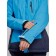 Ski jacket female winter, size 56, blue color