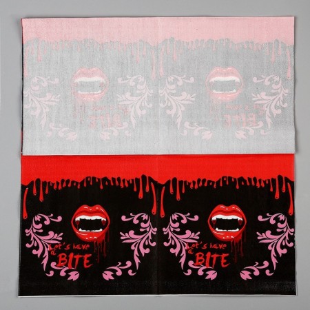 Paper “lips” napkins, in a set of 20 pcs.-2