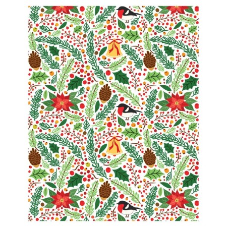 Pillow Roller "Christmas mood, decorative, size 16x45 cm-1