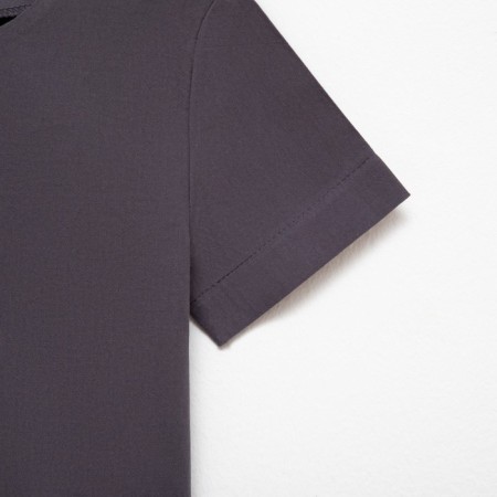 Set for a boy (shirt, shorts) minku: Cotton Collection color gray, height 134-9