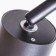 Ridge track lamp, 1x35W GU10, black color