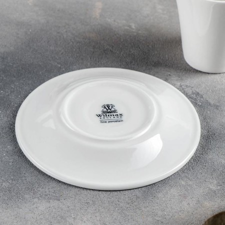 Porcelain cup tea with a saucer, 210 ml, d = 14.5 cm-2