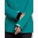 Ski jacket female winter, size 42, dark green color