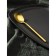 Spoon Magistro "Oska Standard", length 19.5 cm, gold color